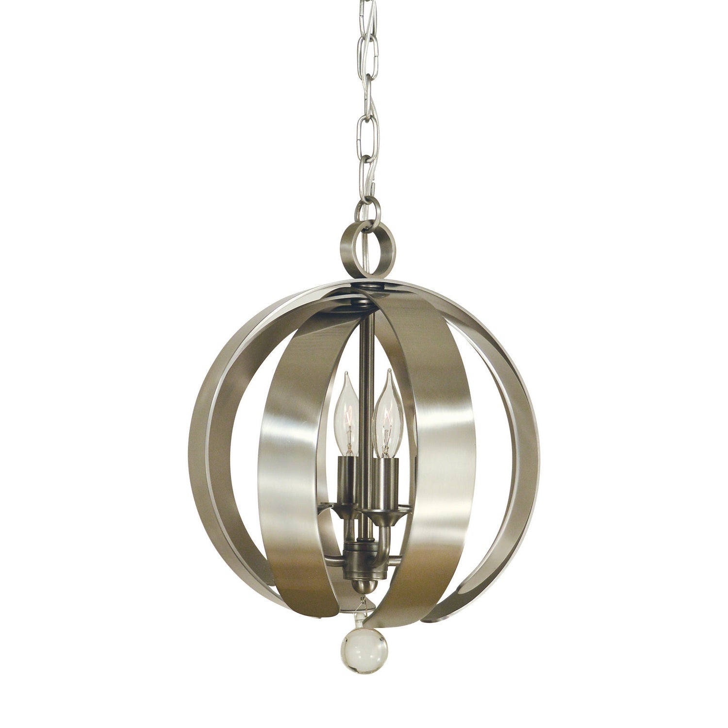 Framburg - 4777 BN - Four Light Chandelier - Venus - Brushed Nickel