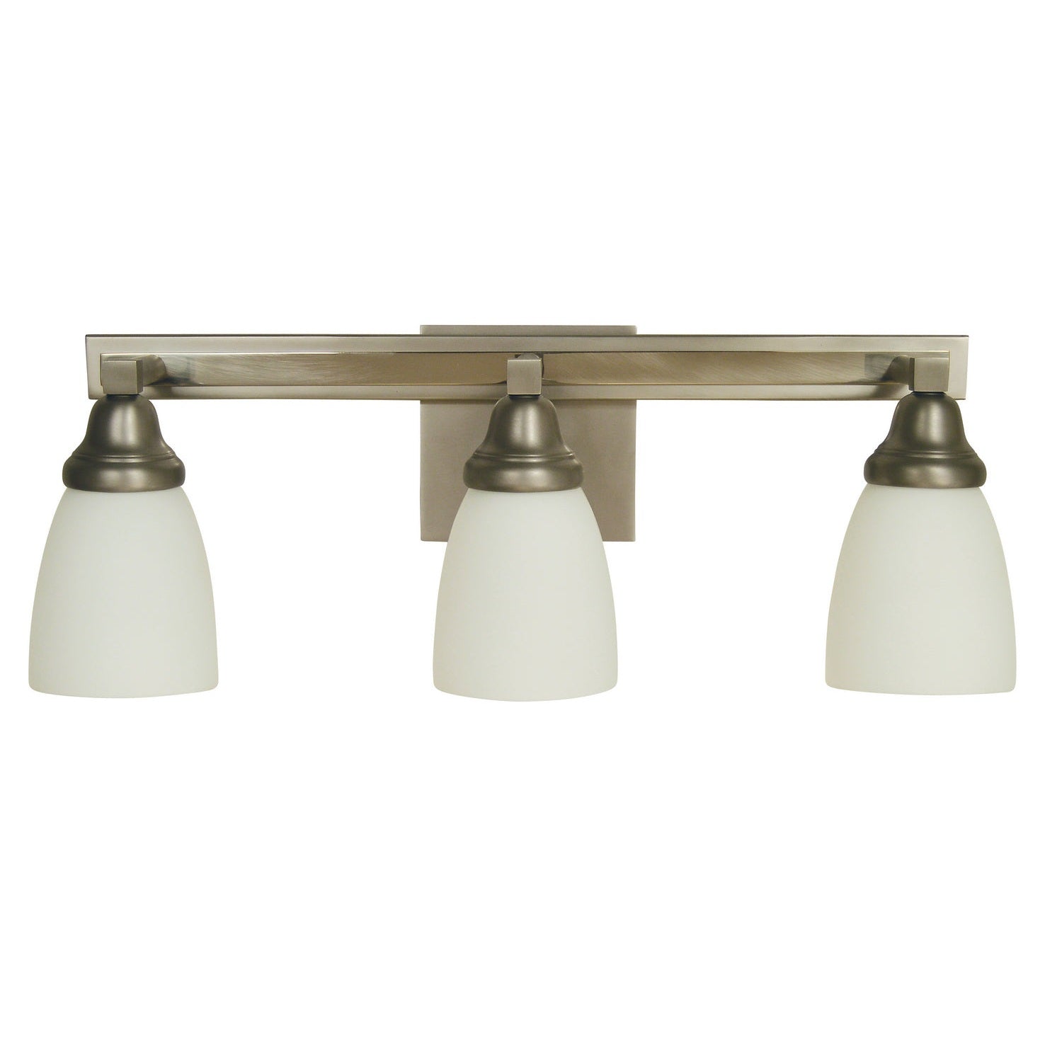 Framburg - 4783 SP/PN - Three Light Wall Sconce - Mercer - Satin Pewter w/Polished Nickel