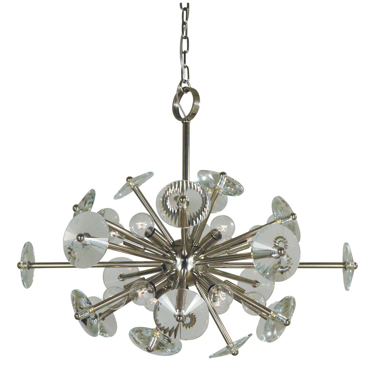 Framburg - 4817 PN - 12 Light Chandelier - Apogee - Polished Nickel