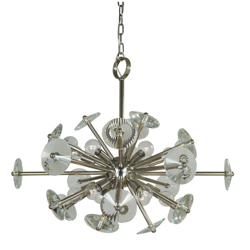 Framburg - 4817 PN - 12 Light Chandelier - Apogee - Polished Nickel