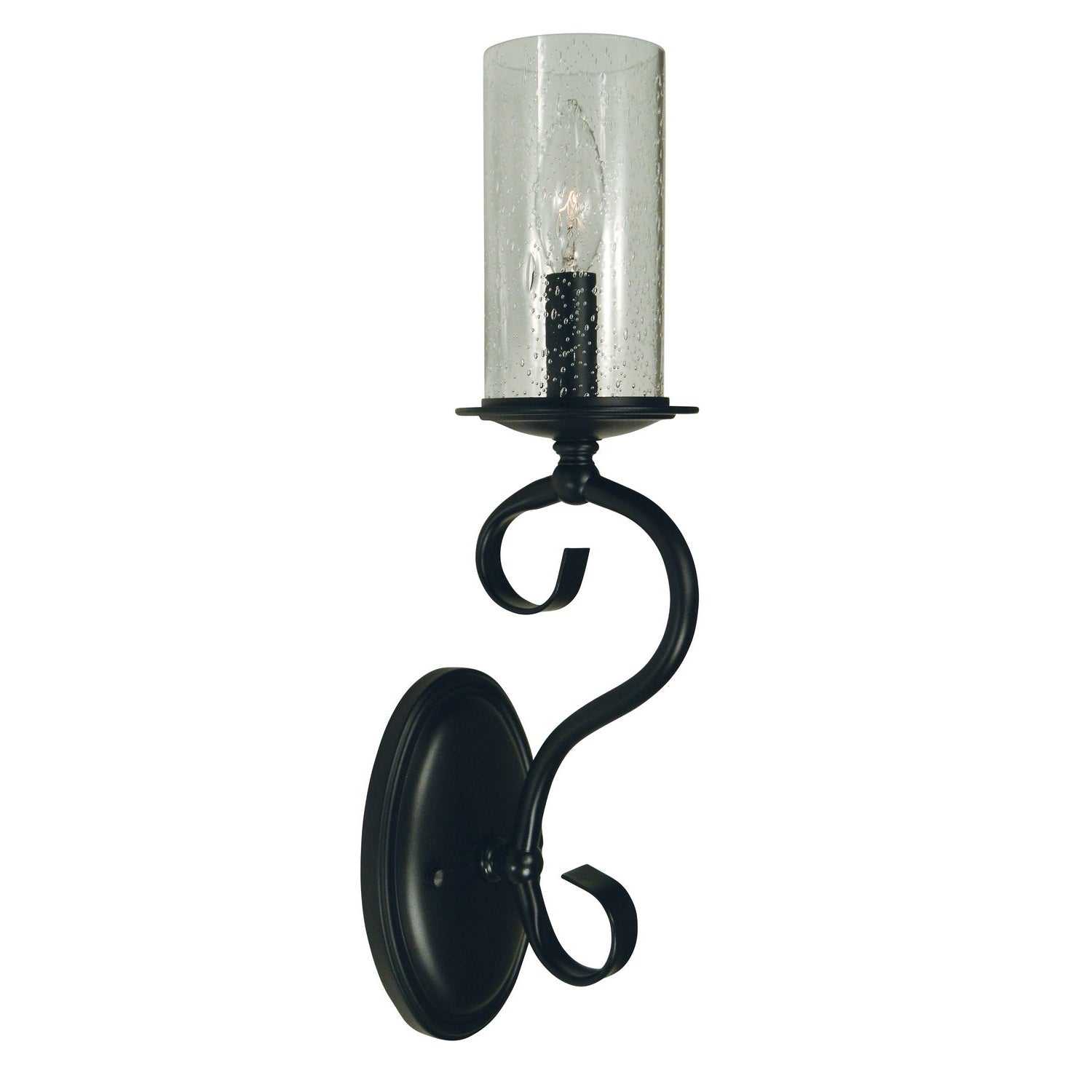 Framburg - 5021 MBLACK - One Light Wall Sconce - Ilsa - Matte Black