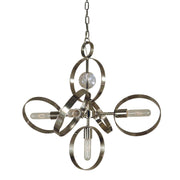 Framburg - 5064 PN - Five Light Chandelier - Copernicus - Polished Nickel