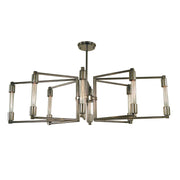 Framburg - 5118 PN - Eight Light Chandelier - Focal - Polished Nickel