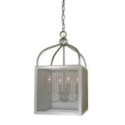 Framburg - 5464 SP - Four Light Mini-Chandelier - Windsor - Satin Pewter