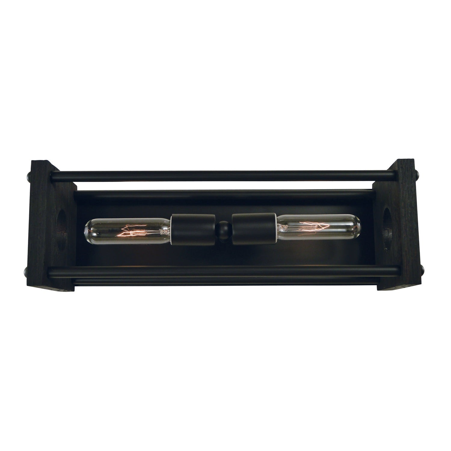 Framburg - 5532 MBLACK - Two Light Wall Sconce - Industria - Matte Black