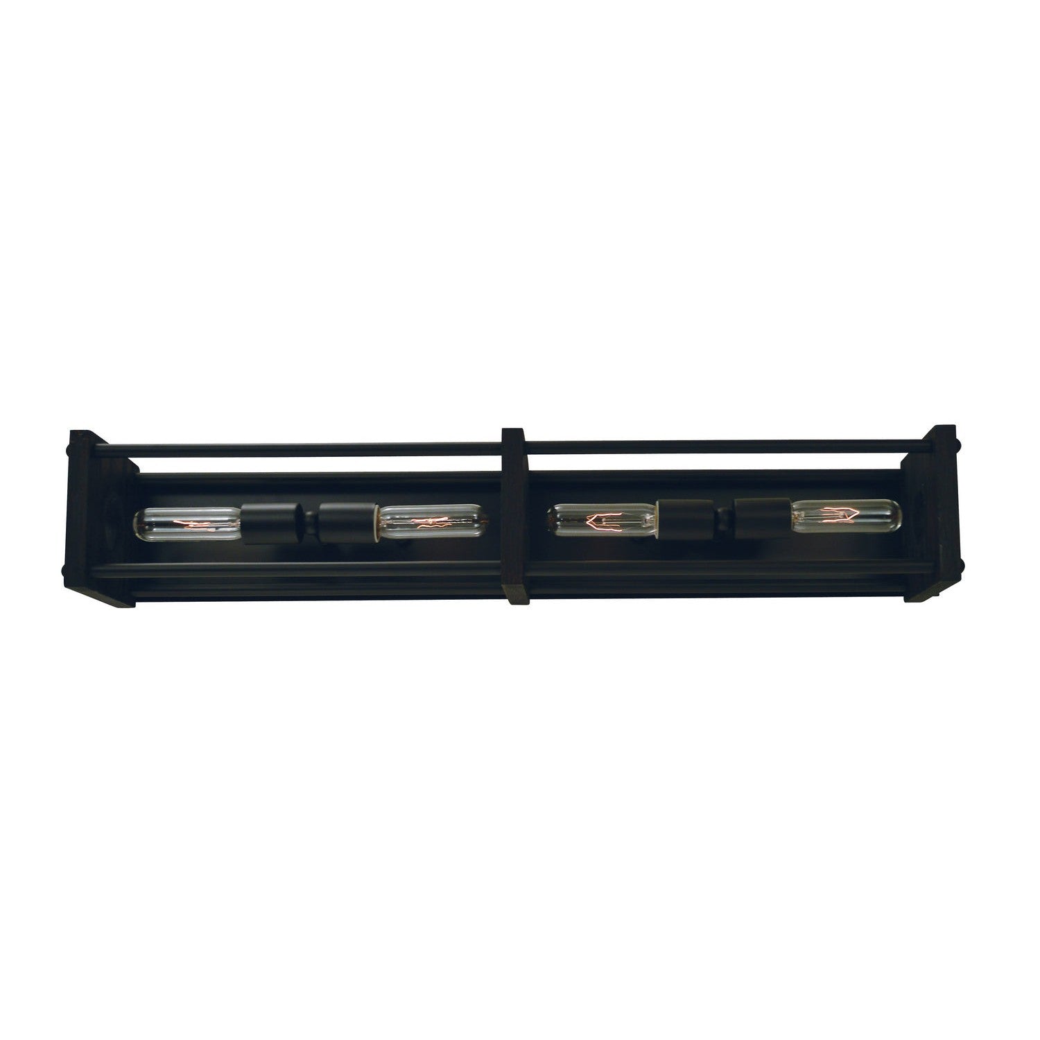 Framburg - 5534 MBLACK - Four Light Wall Sconce - Industria - Matte Black