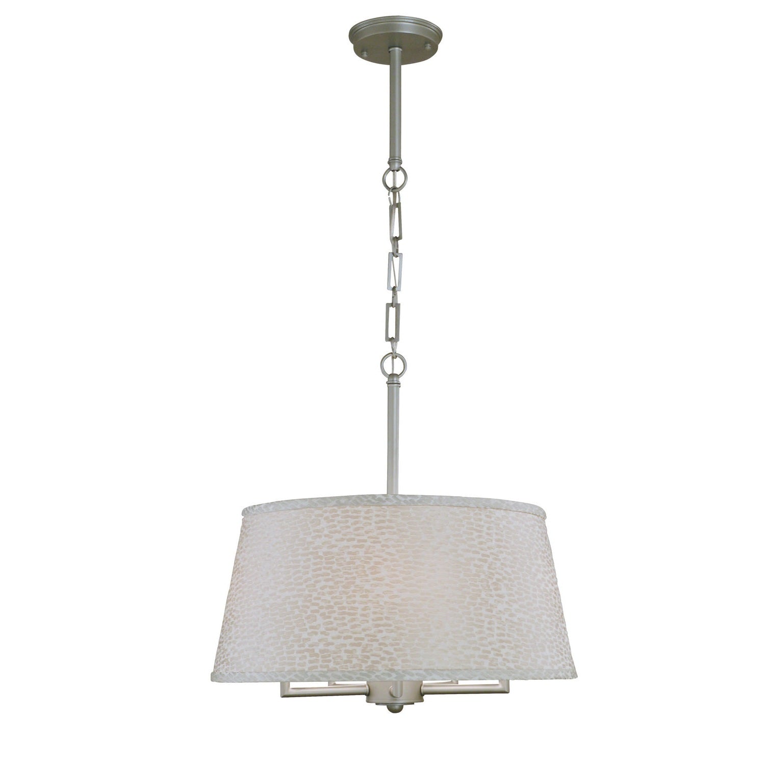 Framburg - 5545 SP - Five Light Chandelier - Cosmopolitan - Satin Pewter