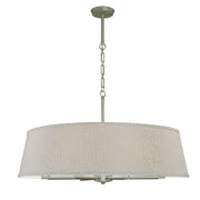 Framburg - 5548 SP - Eight Light Chandelier - Cosmopolitan - Satin Pewter