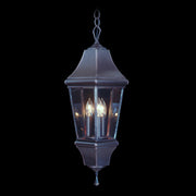 Framburg - 8738 IRON - Three Light Exterior Ceiling Mount - Normandy - Iron