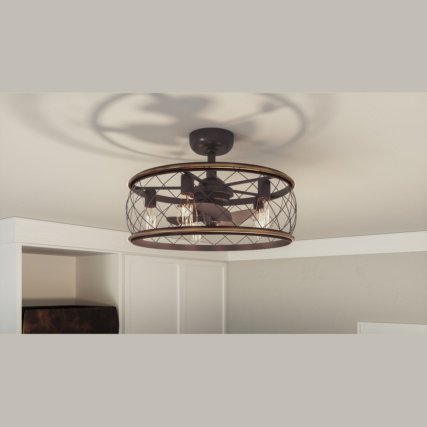 Quoizel - RDY3122PN - Five Light Fandelier - Dury - Palladian Bronze