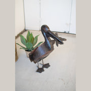 Kalalou - A6143 - Recyled Pelican With Fish - Brown
