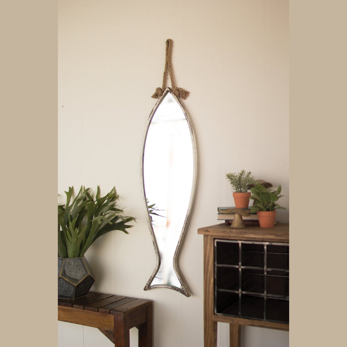 Kalalou - CCG1308 - Mirror - White