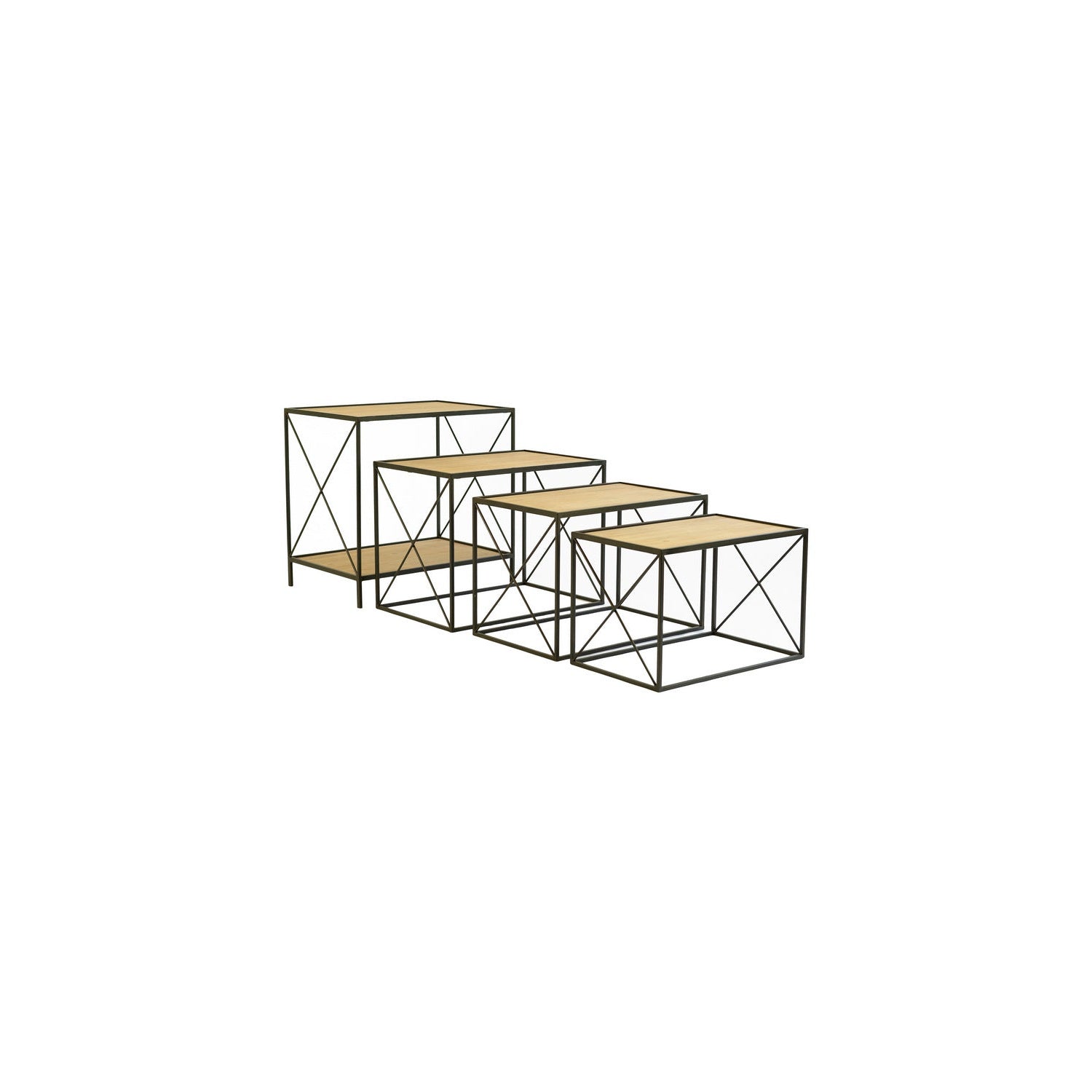 Kalalou - CHW1201 - Shelving Unit - Gray