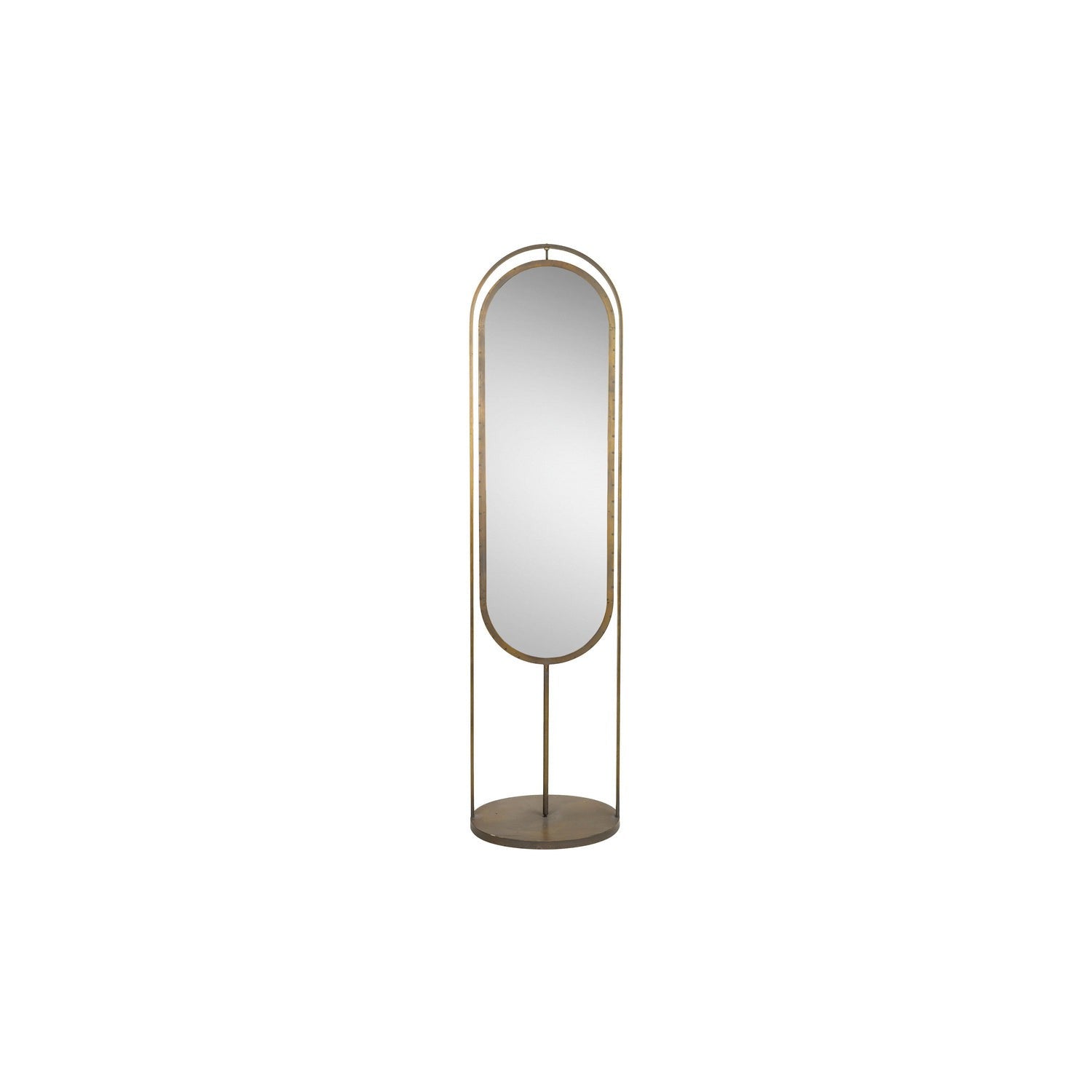 Kalalou - CLA1282 - Floor Mirror - Gray