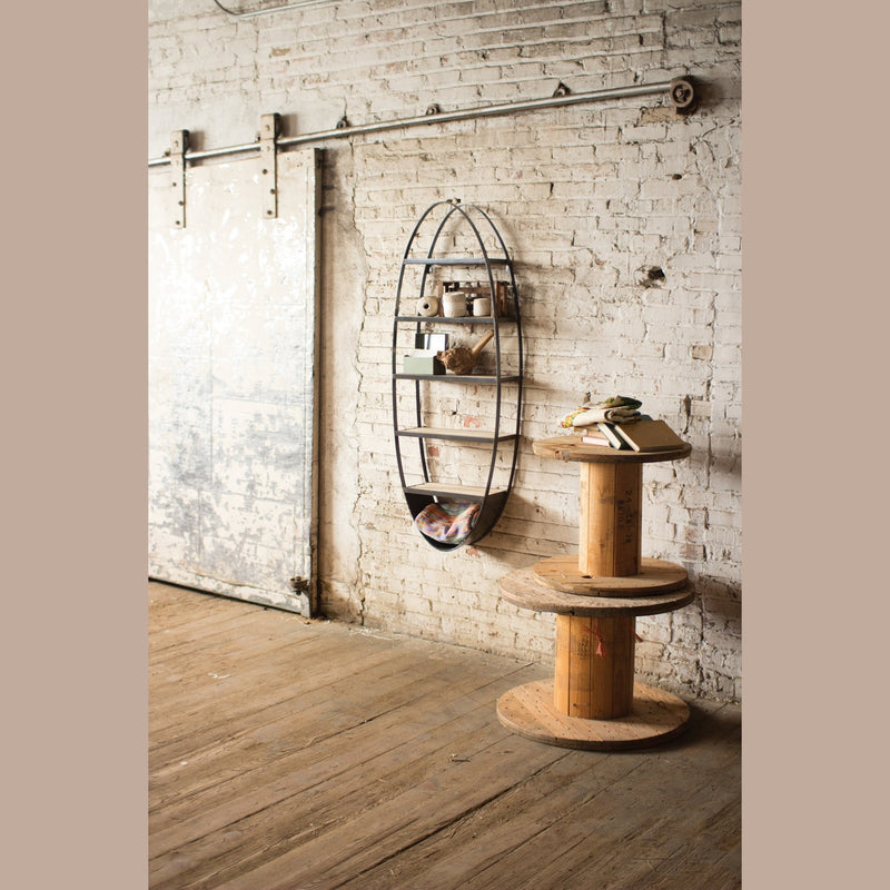 Kalalou - CQ6610 - Wall Shelf - Gray