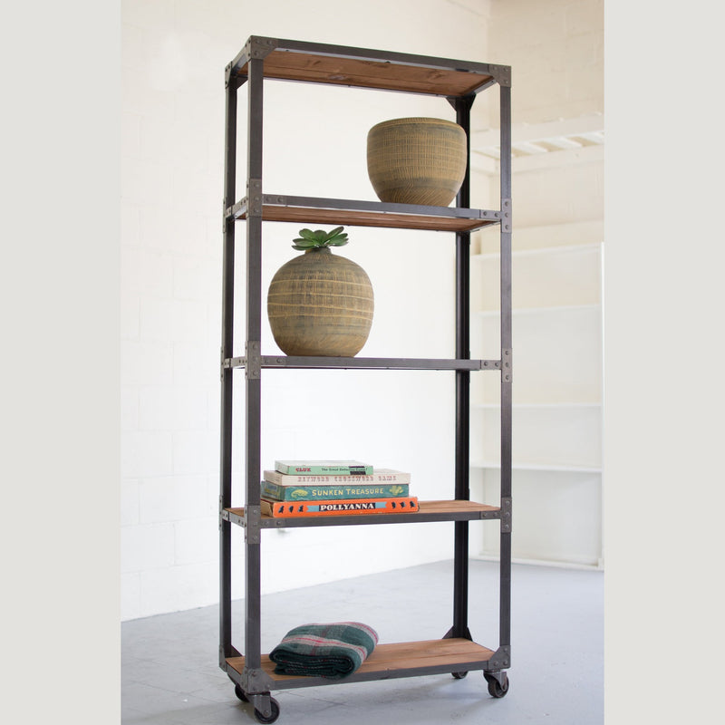 Kalalou - CQ6913 - Shelving Unit - Gray