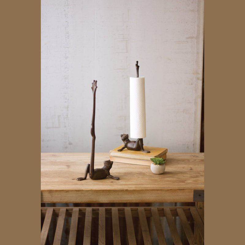 Kalalou - CTM1005 - Paper Towel Holder - Brown