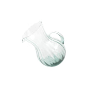 Kalalou - CV810 - Ribbed Tilted Pitcher - Clear