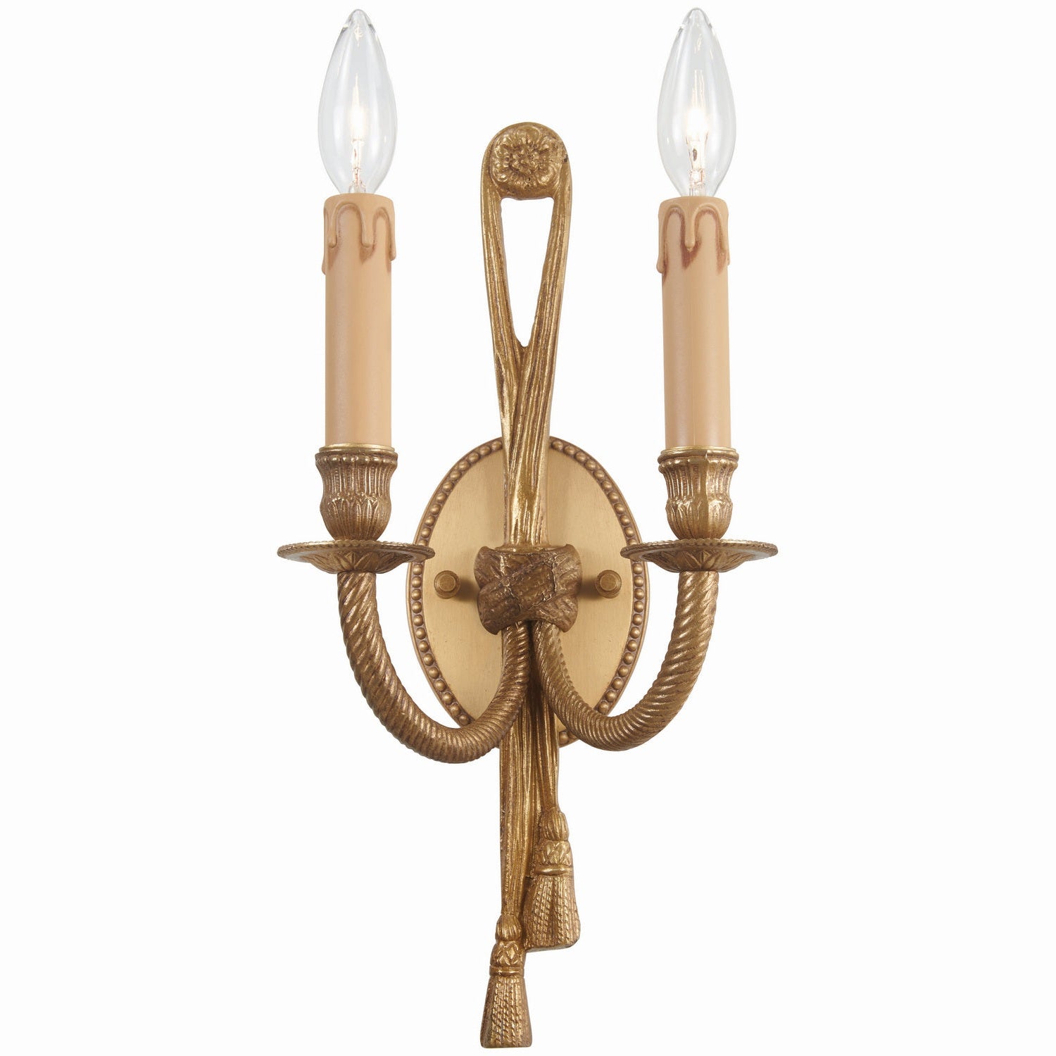 Metropolitan - N9681B - Two Light Wall Sconce - Metropolitan Family - French Gold