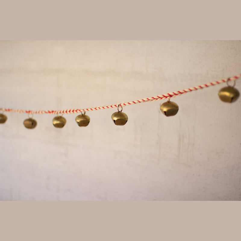 Kalalou - NNV1033 - Jingle Bell Garland - Gold