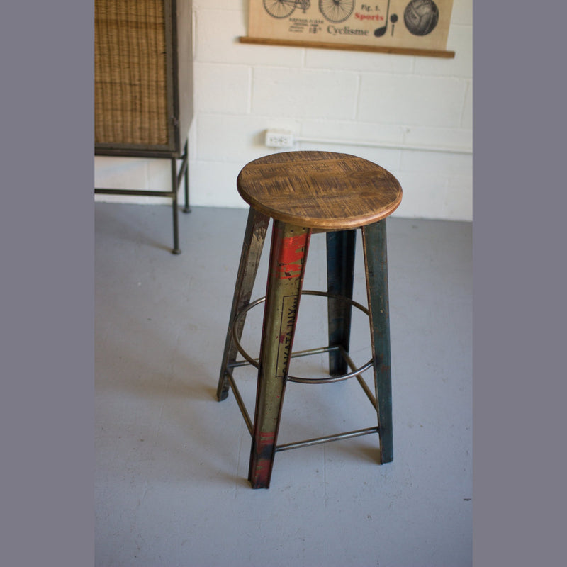 Kalalou - NTM1051 - Bar Stool - Brown
