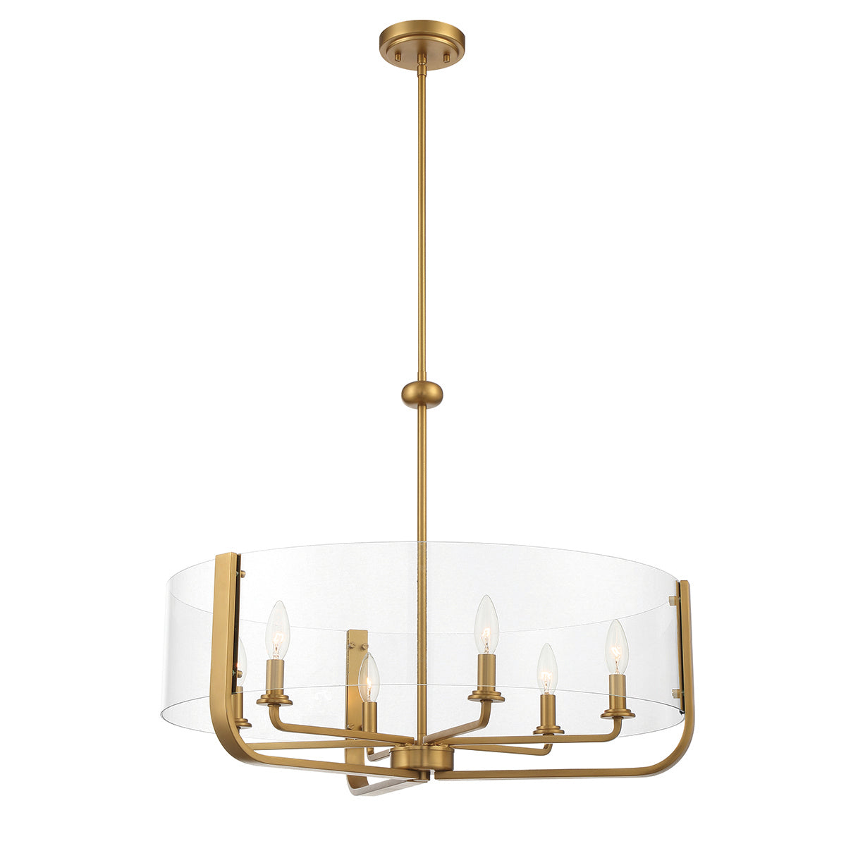 Eurofase - 38155-017 - Six Light Chandelier - Campisi - Gold
