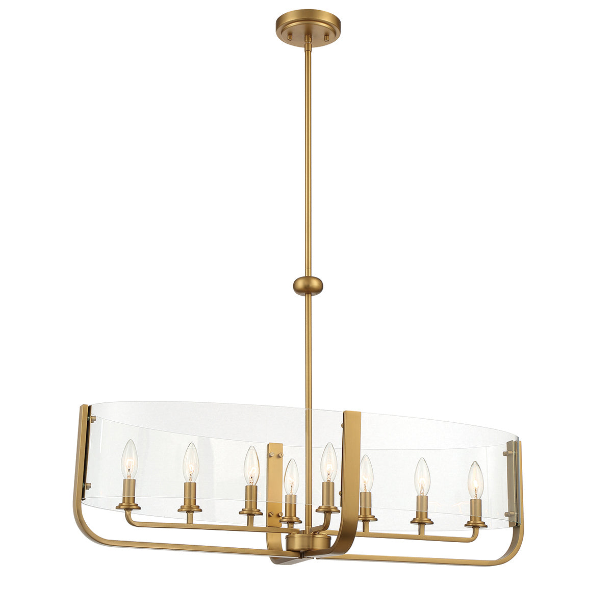 Eurofase - 38157-011 - Eight Light Chandelier - Campisi - Gold