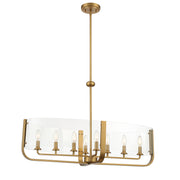 Eurofase - 38157-011 - Eight Light Chandelier - Campisi - Gold