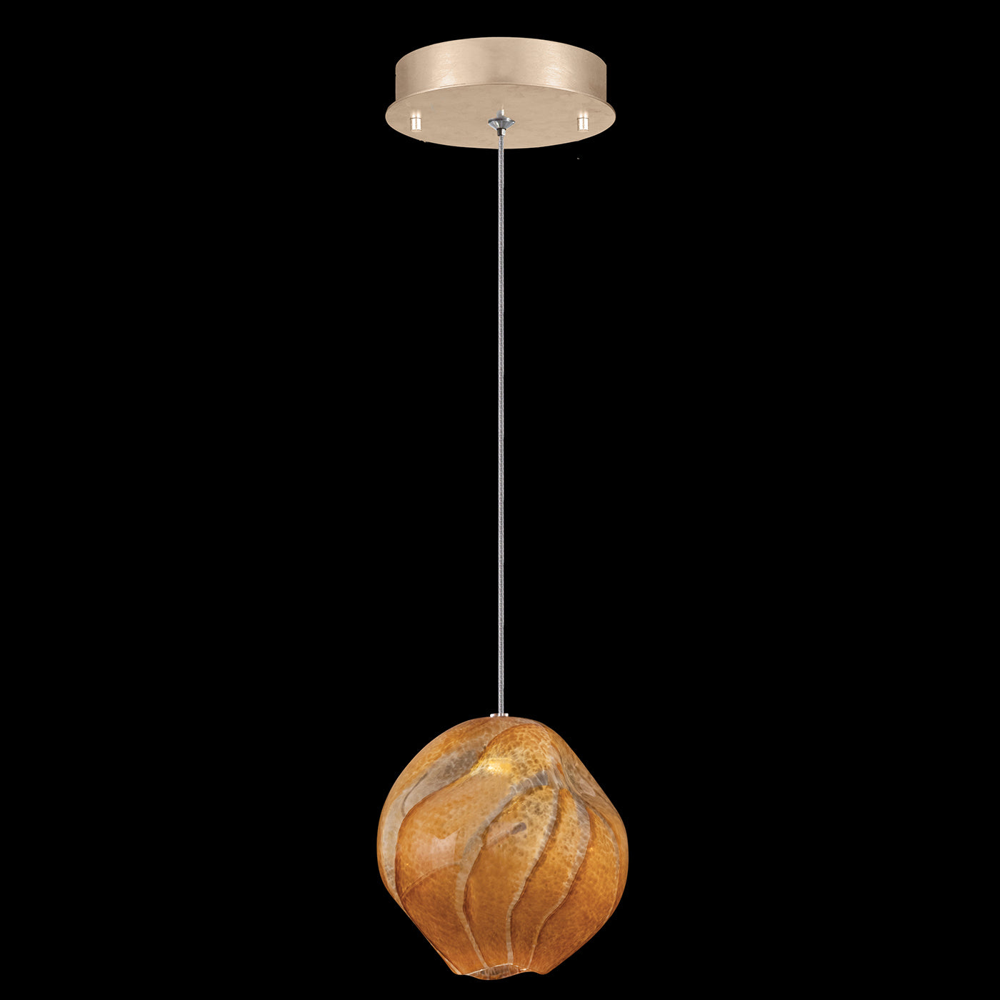Fine Art Handcrafted Lighting - 866140-22LD - LED Drop Light - Vesta - Gold