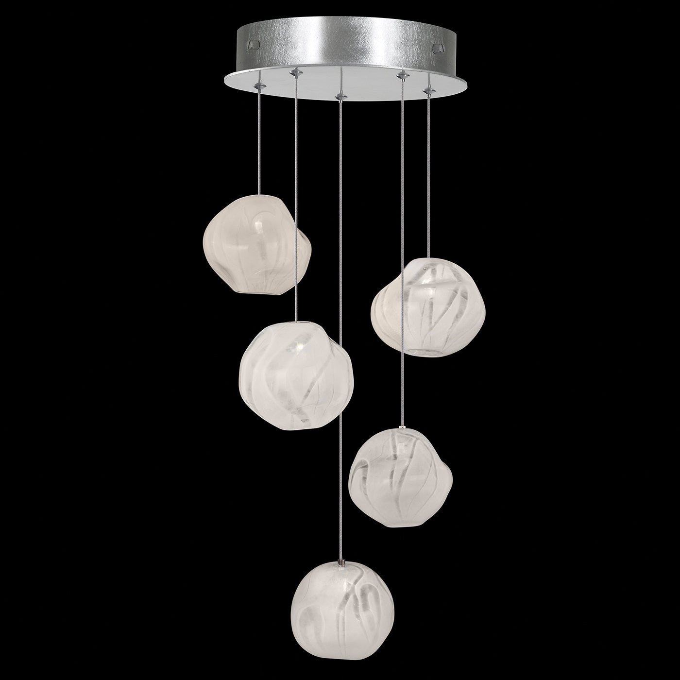 Fine Art Handcrafted Lighting - 866340-11LD - LED Pendant - Vesta - Silver