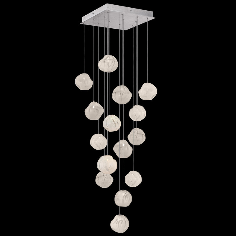Fine Art Handcrafted Lighting - 866840-11LD - LED Pendant - Vesta - Silver