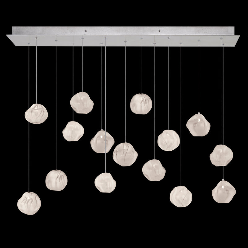 Fine Art Handcrafted Lighting - 868240-11LD - LED Pendant - Vesta - Silver