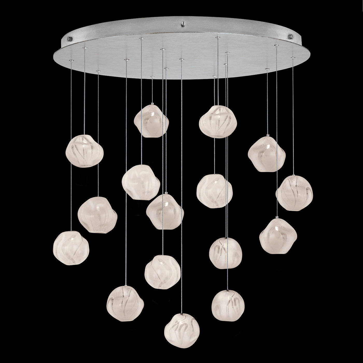 Fine Art Handcrafted Lighting - 868440-11LD - LED Pendant - Vesta - Silver