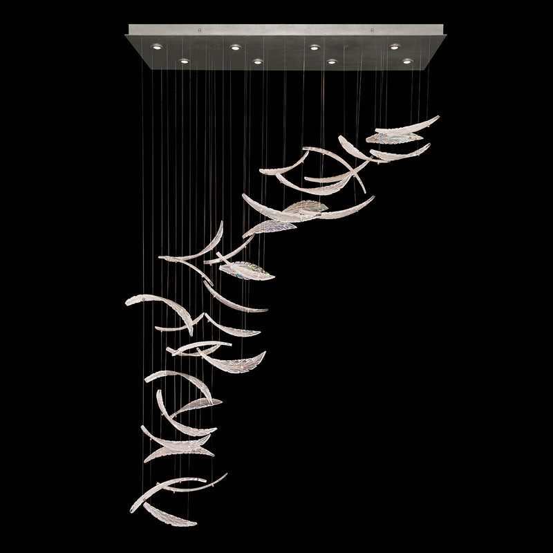 Fine Art Handcrafted Lighting - 894840-111ST - LED Pendant - Elevate - Silver