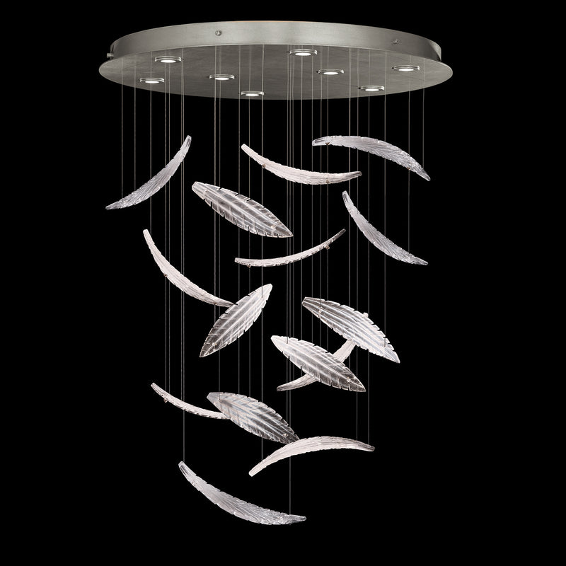 Fine Art Handcrafted Lighting - 895840-122ST - LED Pendant - Elevate - Silver
