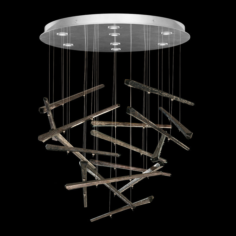Fine Art Handcrafted Lighting - 895840-152ST - LED Pendant - Elevate - Silver