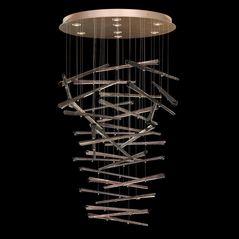Fine Art Handcrafted Lighting - 895840-251ST - LED Pendant - Elevate - Gold