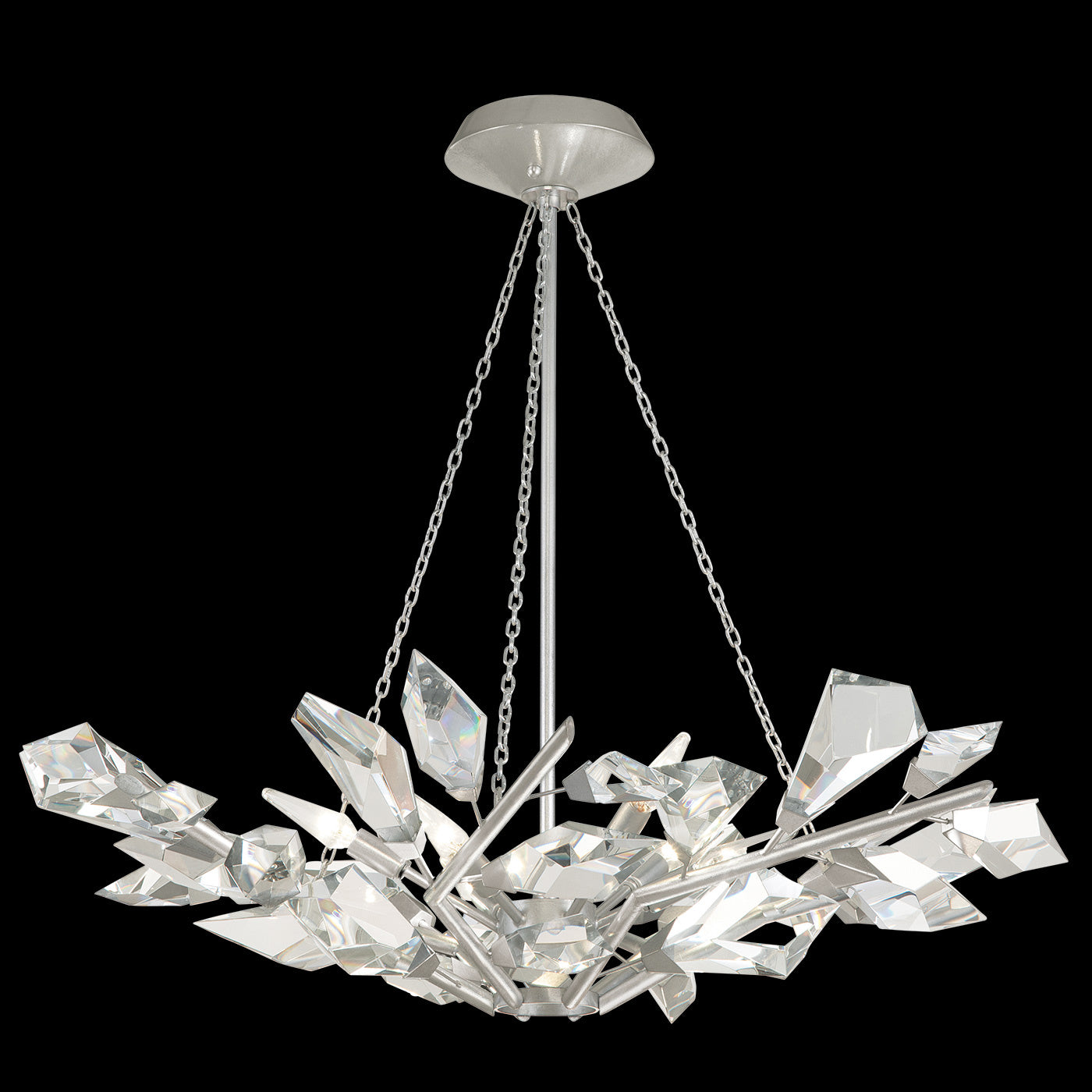 Fine Art - 907840-1ST - Six Light Pendant - Foret - Silver