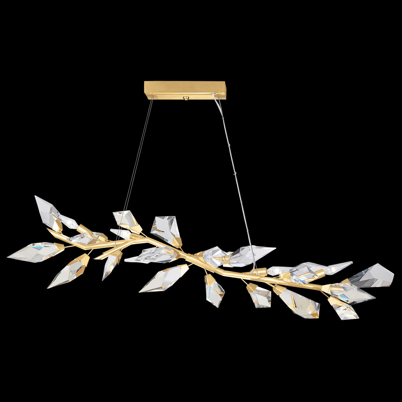 Fine Art - 908340-2ST - Six Light Pendant - Foret - Gold