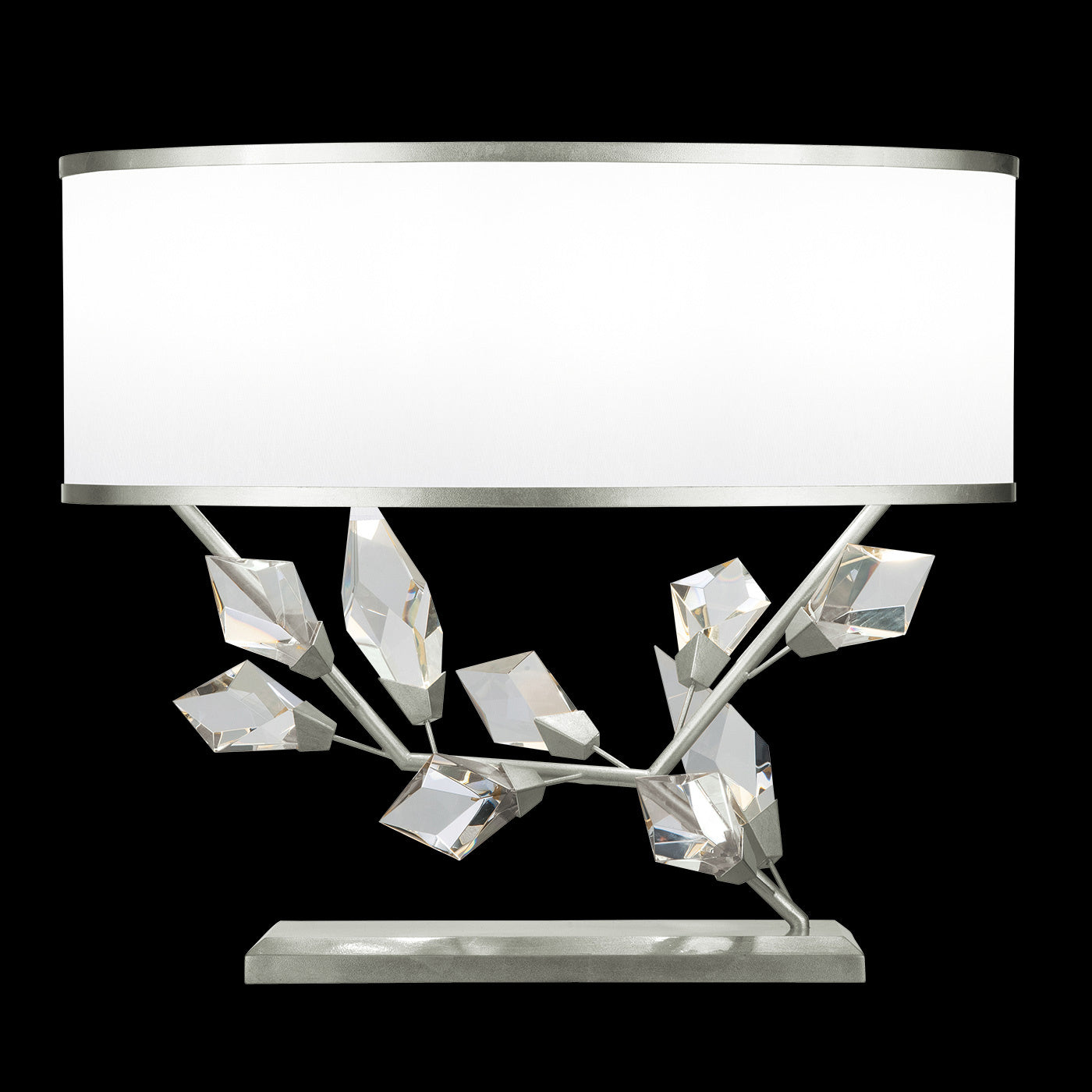 Fine Art - 908610-1ST - Two Light Table Lamp - Foret - Silver