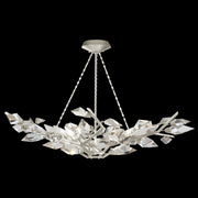 Fine Art Handcrafted Lighting - 909040-1ST - Six Light Pendant - Foret - Silver