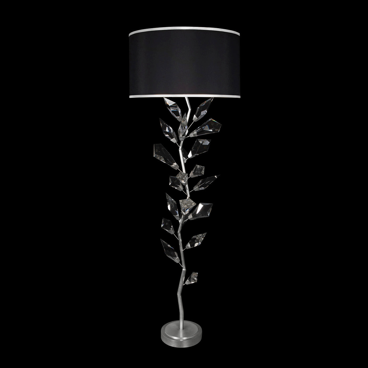 Fine Art - 909220-11ST - Three Light Floor Lamp - Foret - Silver