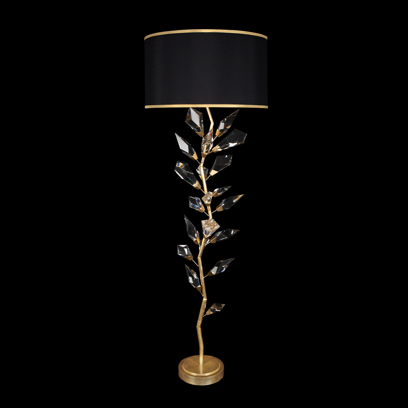 Fine Art - 909220-21ST - Three Light Floor Lamp - Foret - Gold