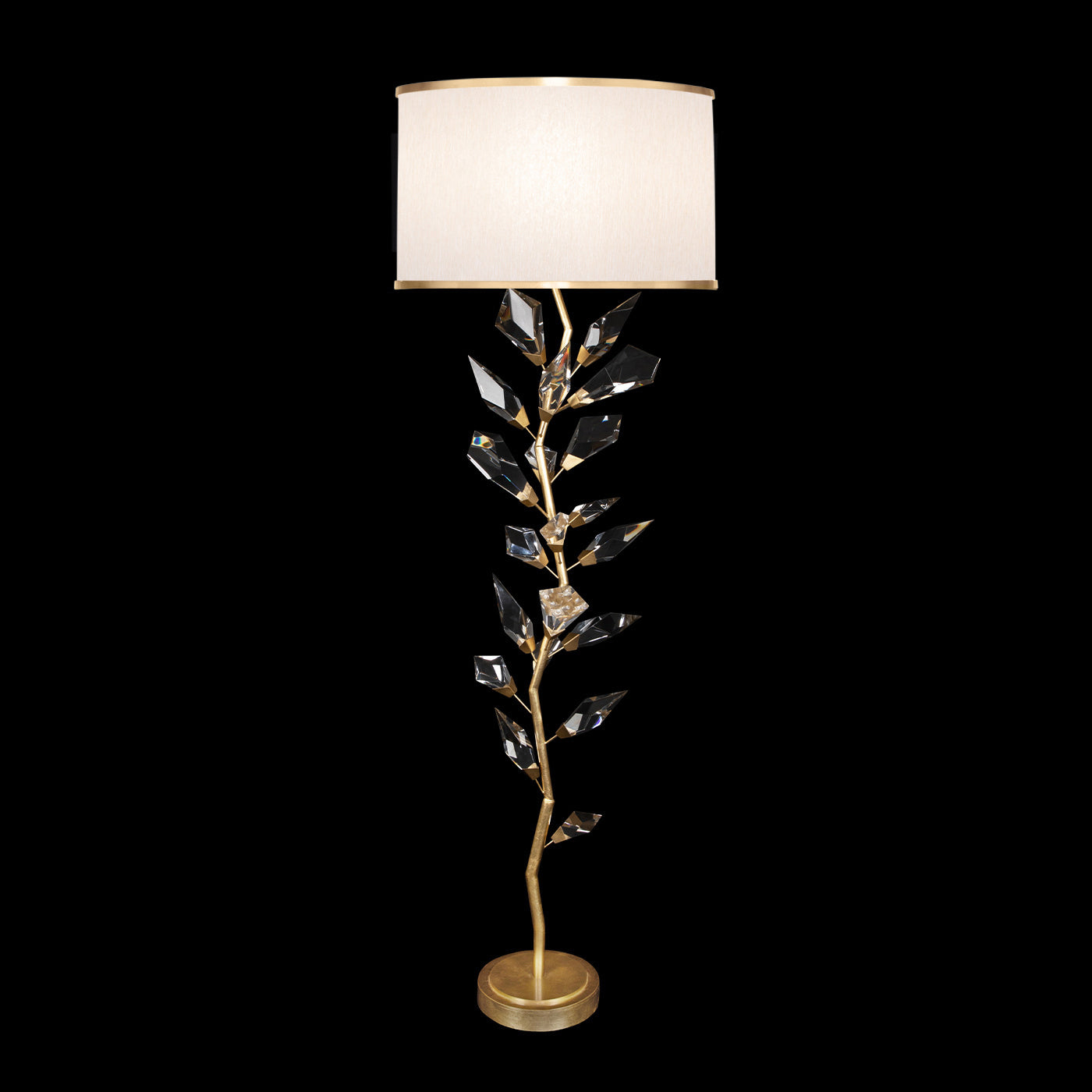 Fine Art - 909220-2ST - Three Light Floor Lamp - Foret - Gold