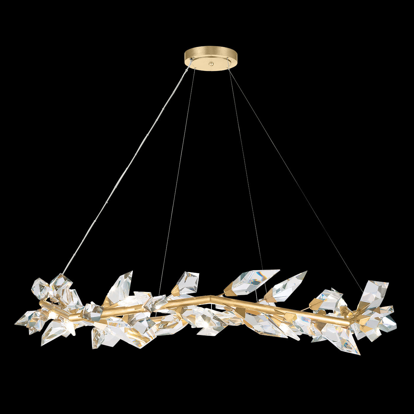 Fine Art - 909540-2ST - 12 Light Pendant - Foret - Gold