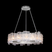 Fine Art Handcrafted Lighting - 910340-1ST - 15 Light Pendant - Lunea - Silver