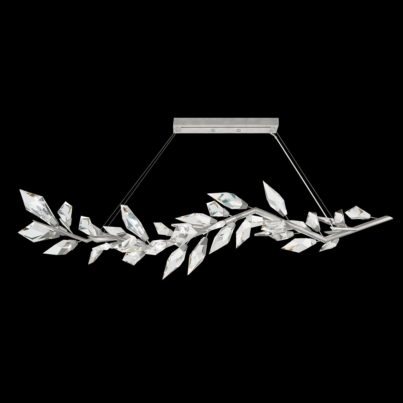Fine Art - 914640-1ST - Eight Light Pendant - Foret - Silver