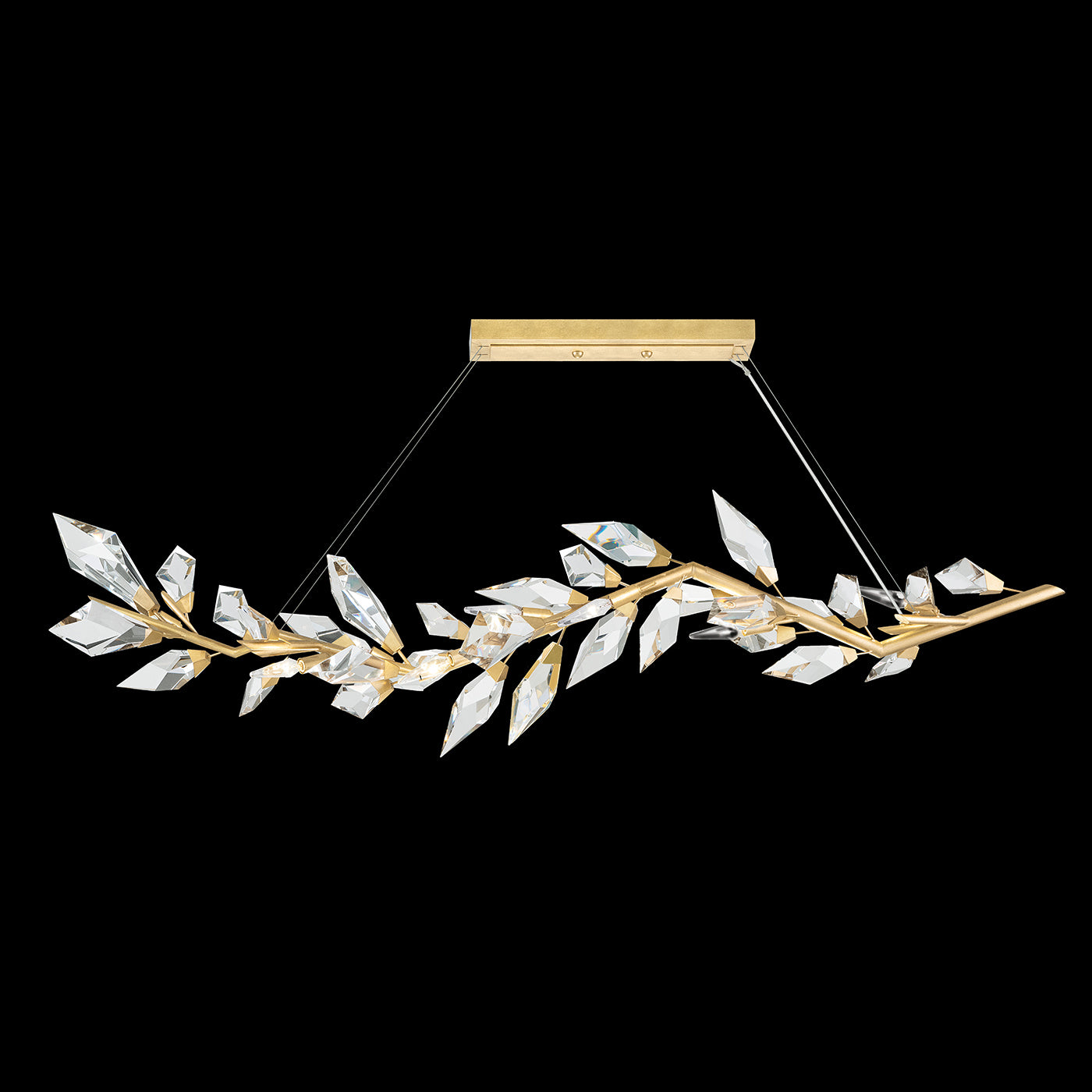 Fine Art - 914640-2ST - Eight Light Pendant - Foret - Gold