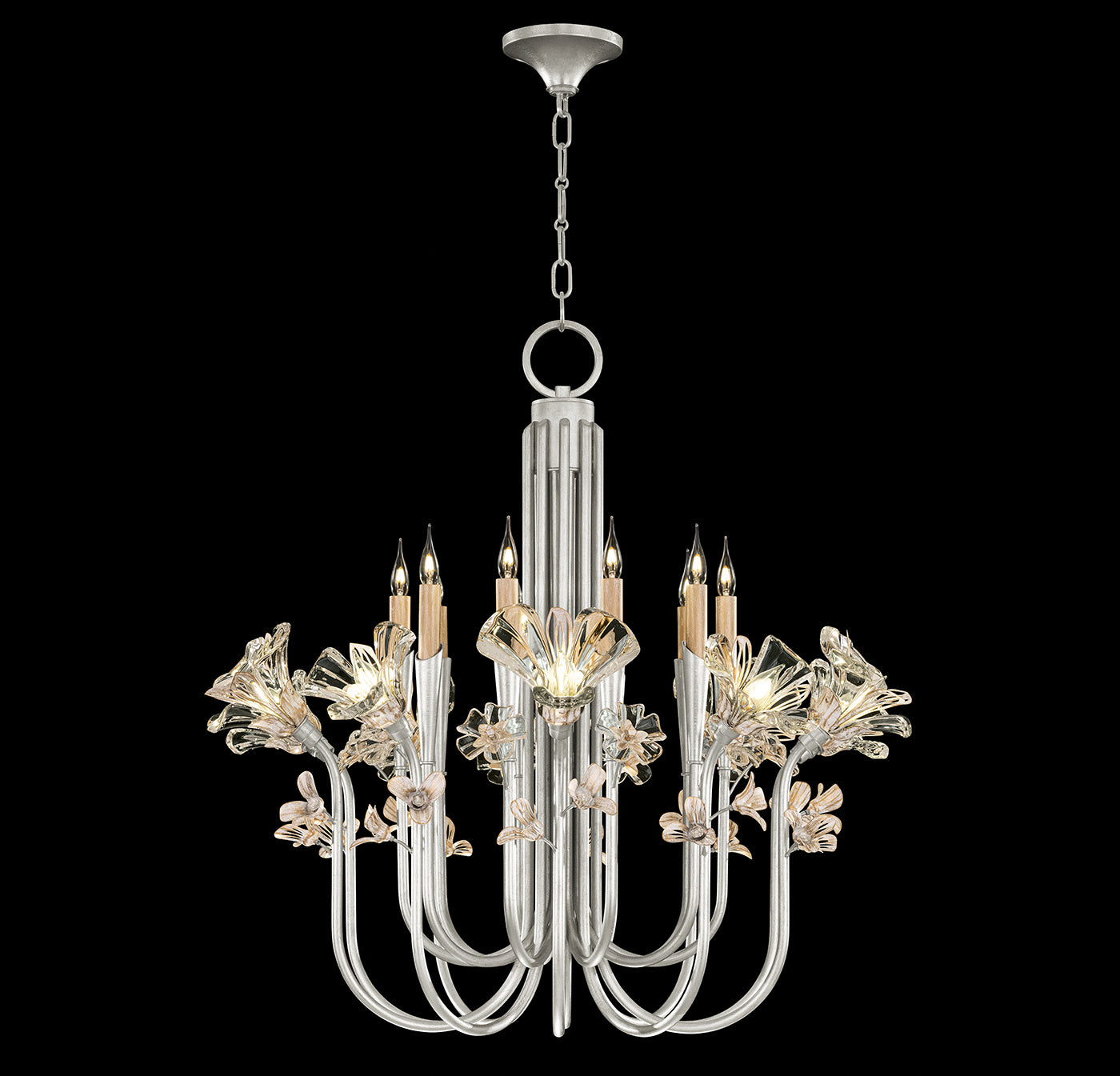 Fine Art Handcrafted Lighting - 915140-1ST - LED Chandelier - Azu - Silver