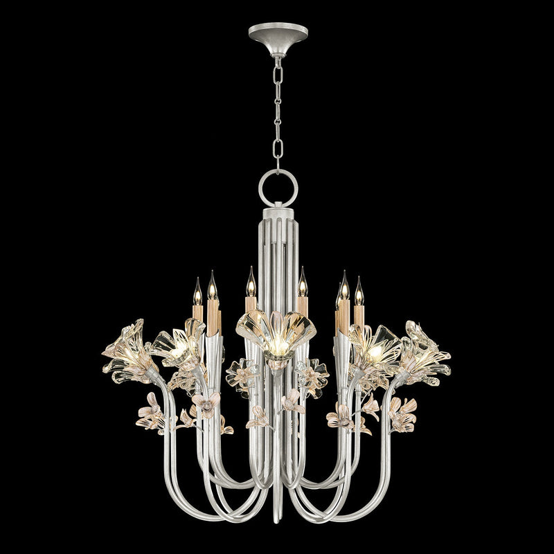 Fine Art Handcrafted Lighting - 915140-1ST - LED Chandelier - Azu - Silver